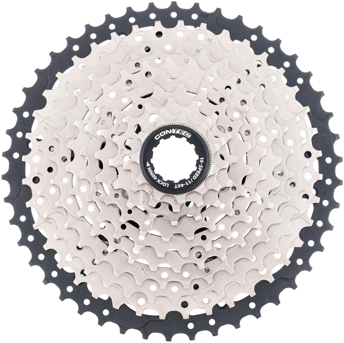 Contec cassette grad ct cassette grad 11-46t 10sp sil. black