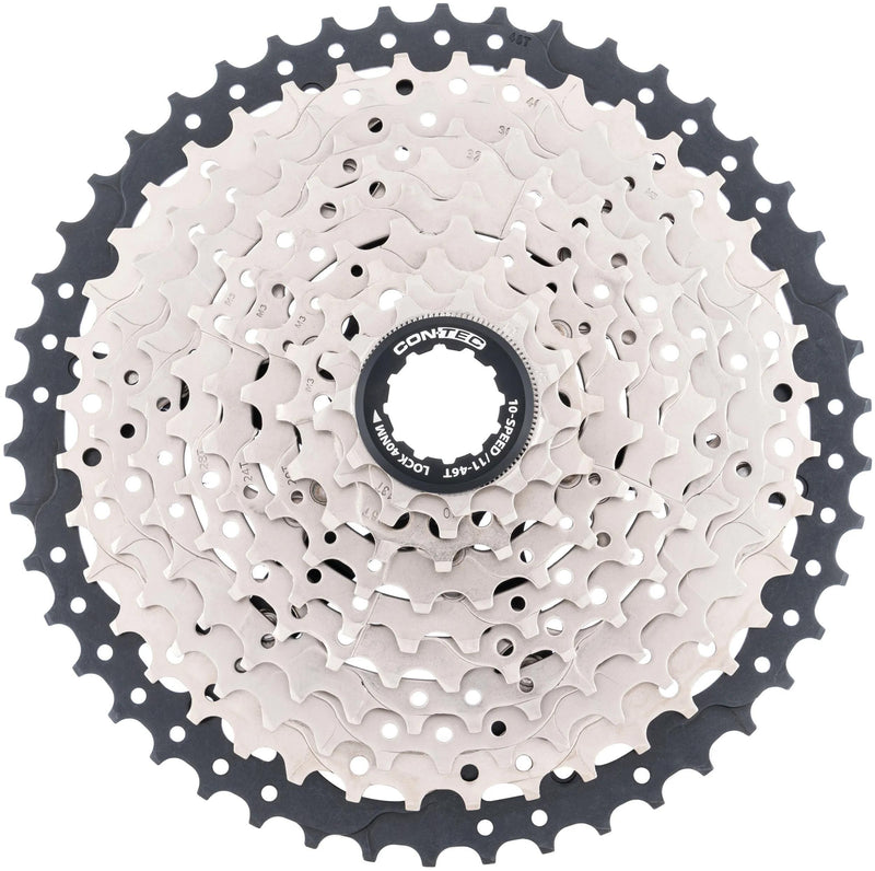 Contec cassette grad ct cassette grad 11-46t 10sp sil. black