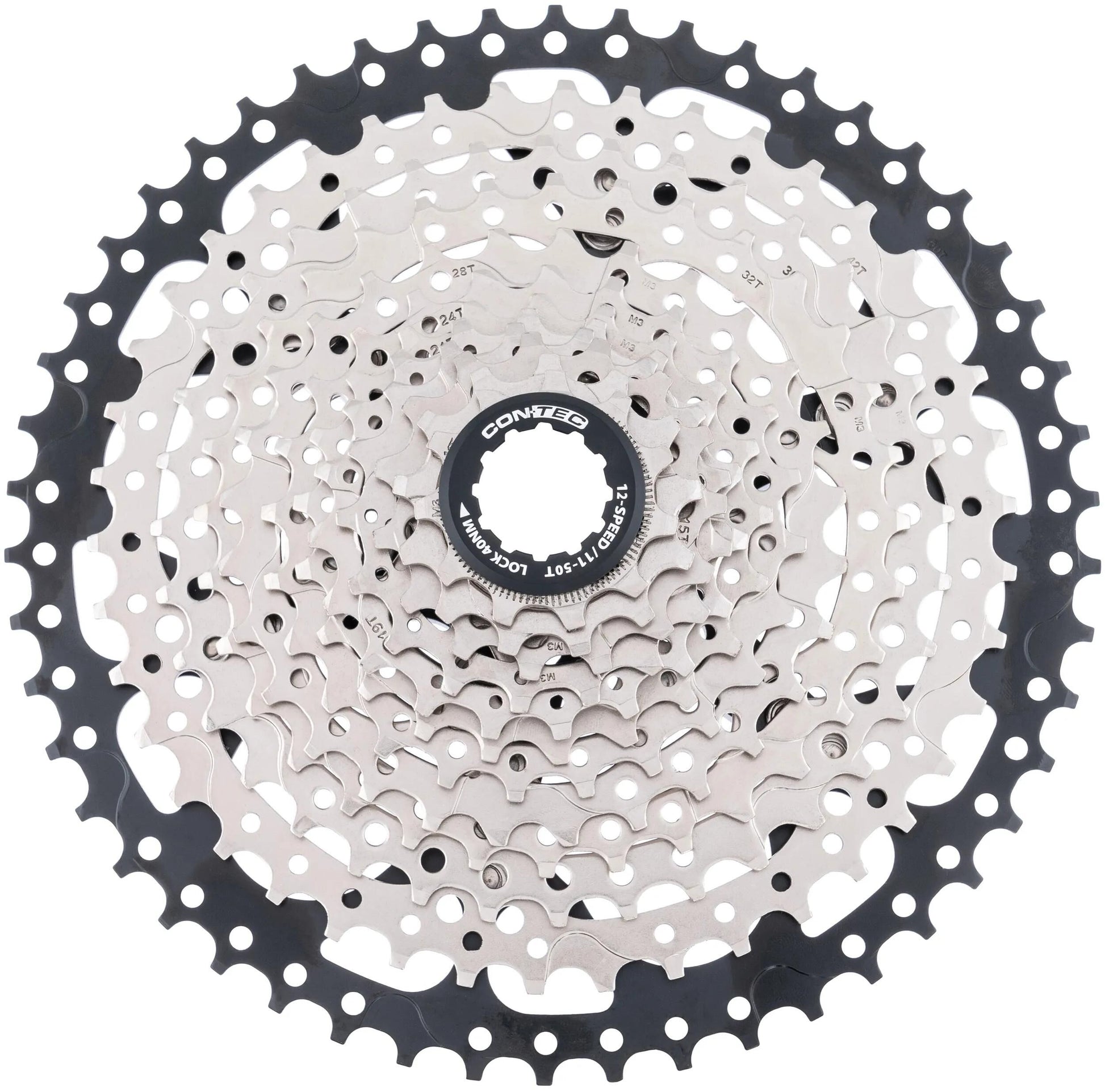 Contec cassette grad ct cassette grad 11-50t 12sp sil. black