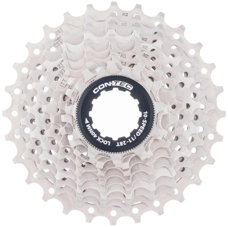 Contec cassette grad ct cassette grad 11-28t 10sp sil. black
