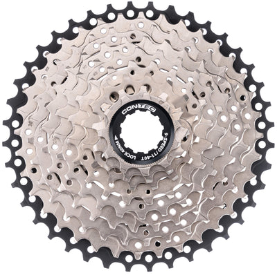 Contec cassette grad ct cas.sprocket grad 11-40t 9sp sil. black