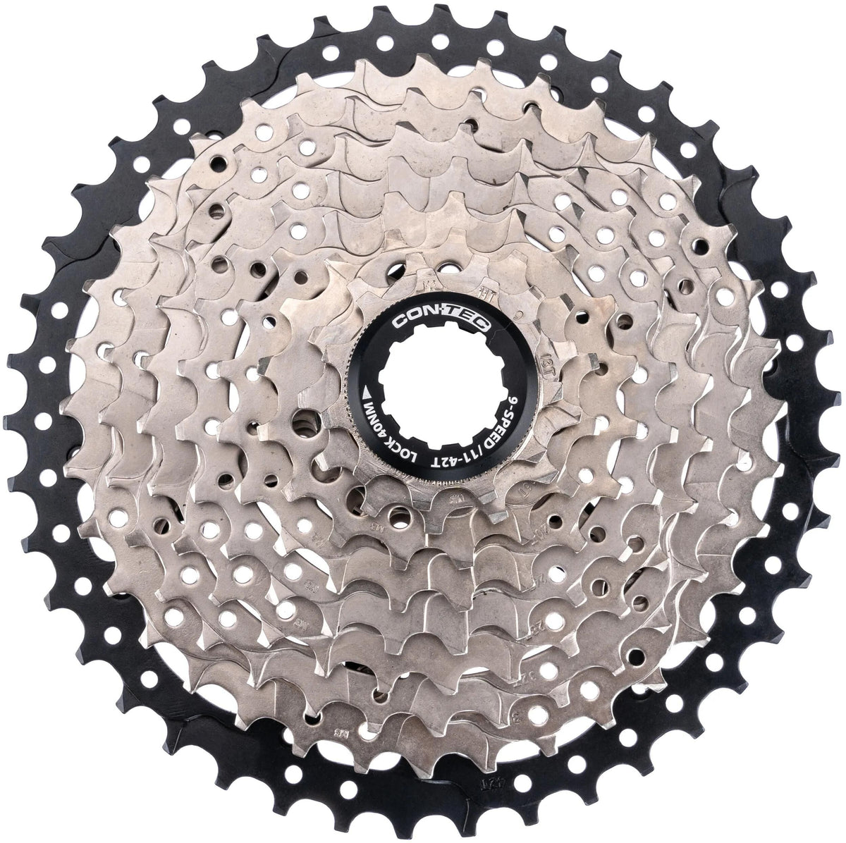 Contec kassette grad ct cas.sprocket grad 11-42t 9sp sil. black