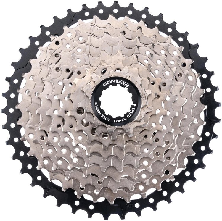 Contec kassette grad ct cas.sprocket grad 11-42t 9sp sil. black