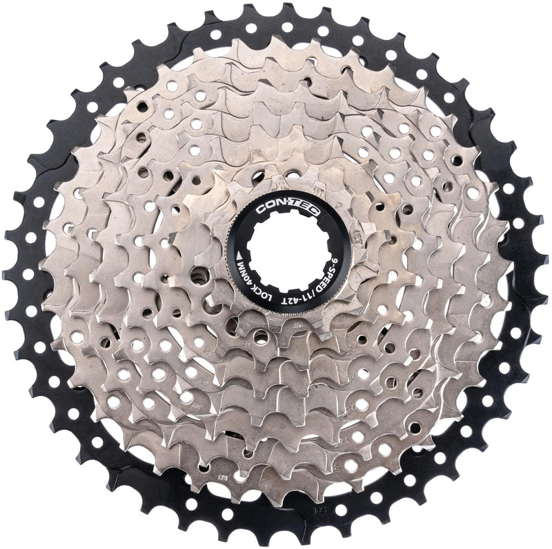 Contec kassette grad ct cas.sprocket grad 11-42t 9sp sil. black