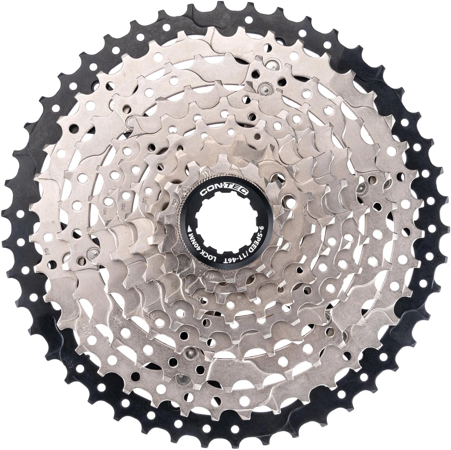 Contec kassette grad ct cas.sprocket grad 11-46t 9sp sil. black