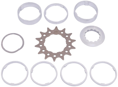 Point steck-zahnkranz sprocket w.spacer set 14t