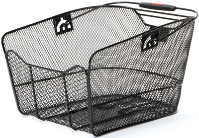 Klickfix mand city max rear basket r k city max black