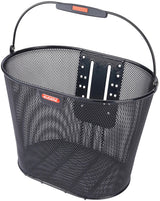 Klickfix mand oval plus ef bike basket oval plus ef black - afbeelding 2