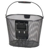 Klickfix mand oval plus ef bike basket oval plus ef black - afbeelding 1