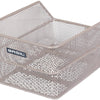 Basil fietsmand cento s 36 x 26 x 18 cm - nude metallic