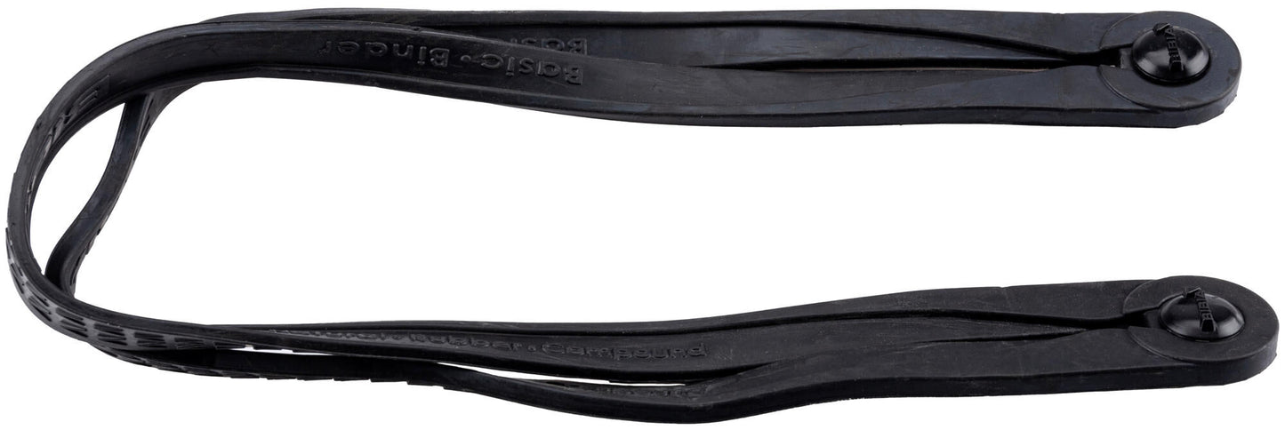 Snelbinder Binnenbandia Basic los met knop zwart 101004