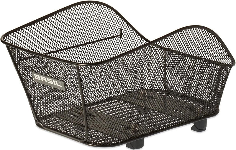 Basil Icon S - fietsmand - achterop - zwart