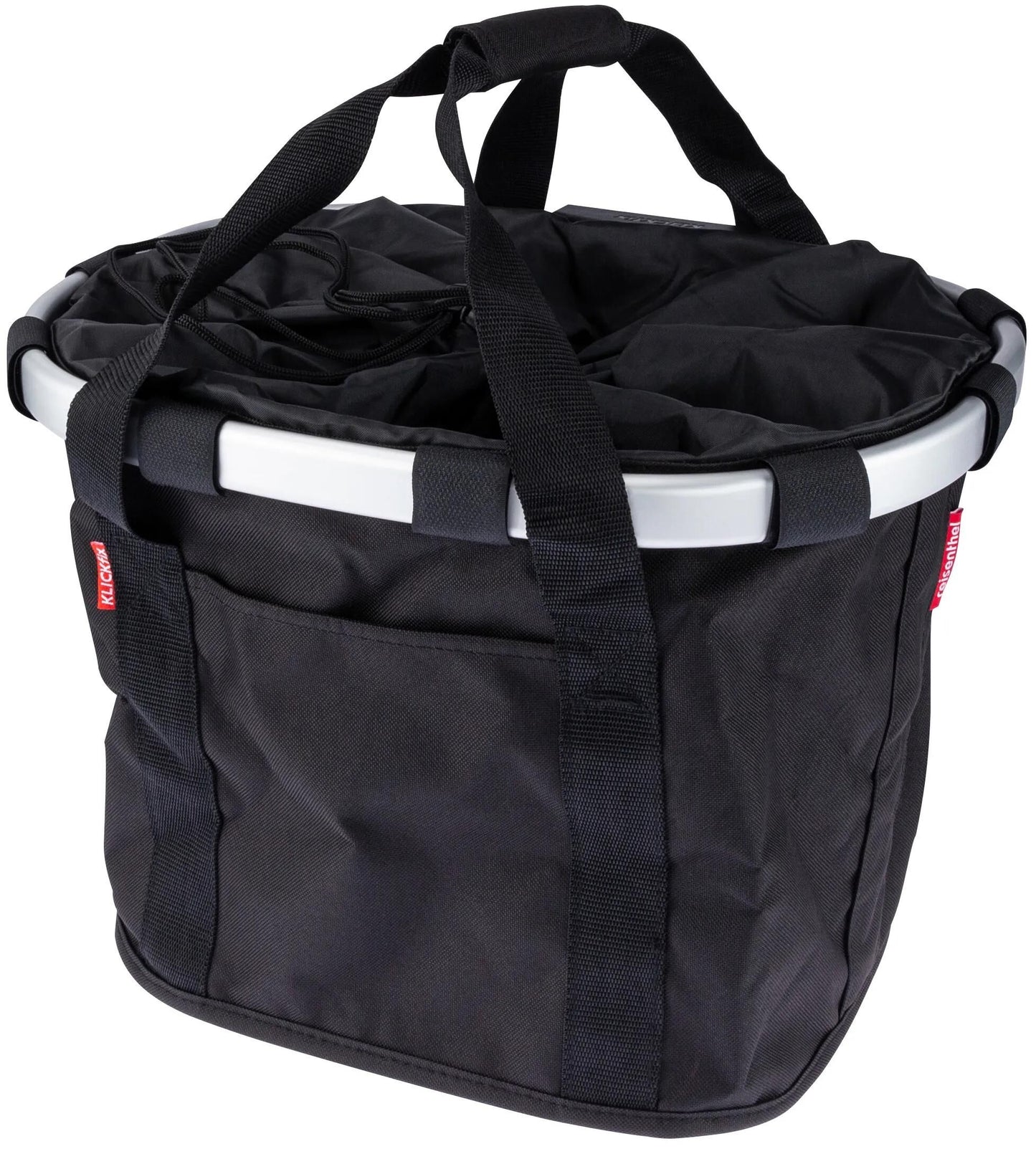 Reisenthel mand bikebasket bikebasket black klickfix