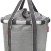 Reisenthel korb bikebasket shopping bag bikebasket herringbone gray