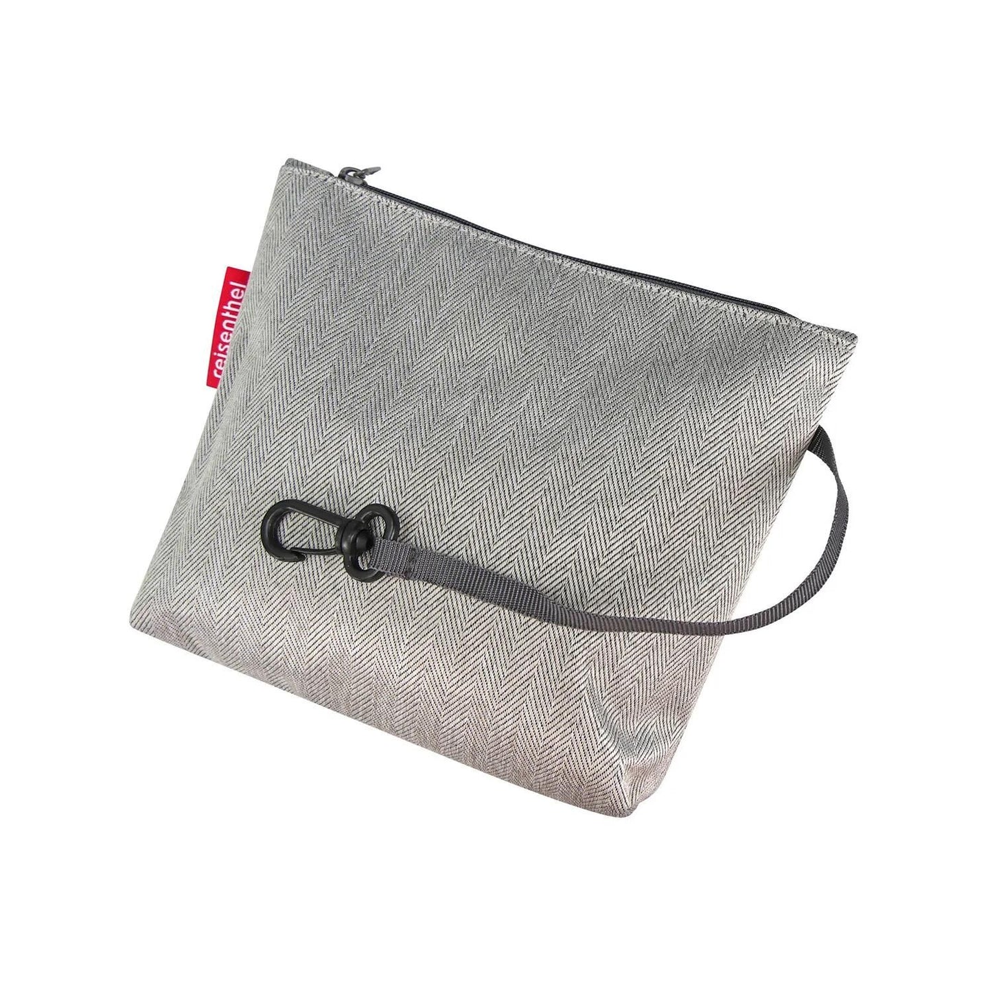 Reisenthel korb bikebasket shopping bag bikebasket herringbone gray