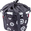 Reisenthel mand bikebasket shopping bag r k bikebasket bubbles anthr.
