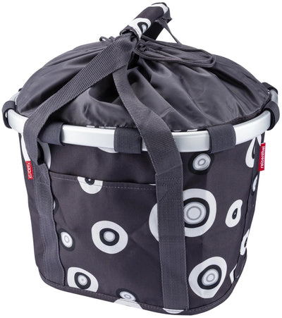 Reisenthel korb bikebasket shopping bag r k bikebasket bubbles anthr.