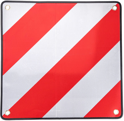Contec warntafel safe r rack ct warn,sign safe r rack white red