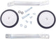 Steinmann stabilo's support wheels stainmann 18 white
