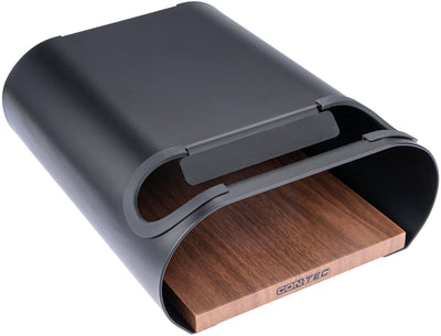 Contec wandpräsenter bikeart tube ct wall presenter bikeart tube black walnut