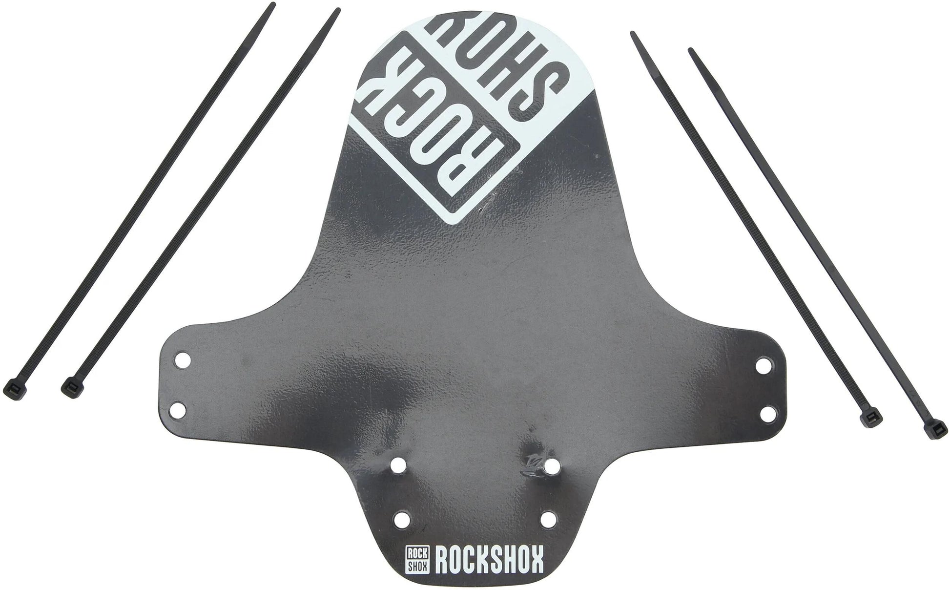Rockshox steekspatbord fender clip-on fender rs black white