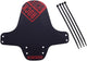 Rockshox steekspatbord fender clip-on fender rs black fire red