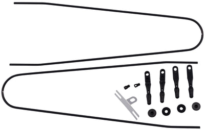 Contec befestigungsstrebensatz splash protect dlx ct strut set f. splash prot. dlx 48 55mm black