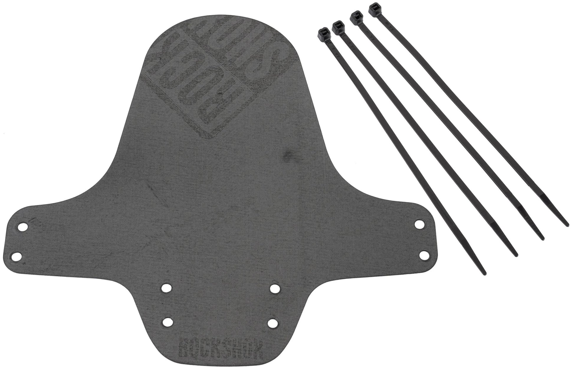 Rockshox steekspatbord fender clip-on fender rs black distressed