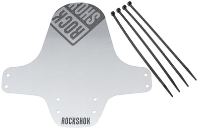 Rockshox steekspatbord fender clip-on fender rs bl. sil.white gr. bl.logo