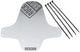 Rockshox steekspatbord fender clip-on fender rs bl. sil.white gr. bl.logo