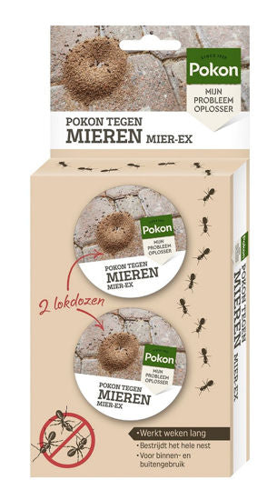 Pokon tegen mieren lokdoos 2st