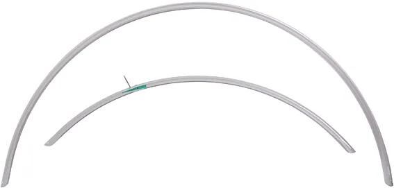 Curana spatbordset clite fender set c-lite,28 ,35mm,sil.