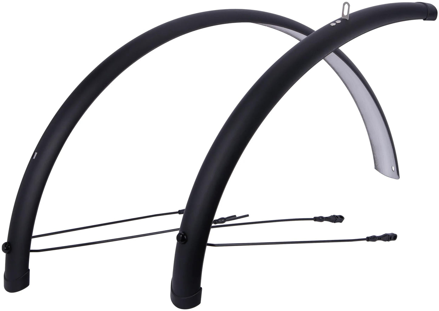 Contec spatbordset splash protect ct fender splash prot. 26 54mm black matt