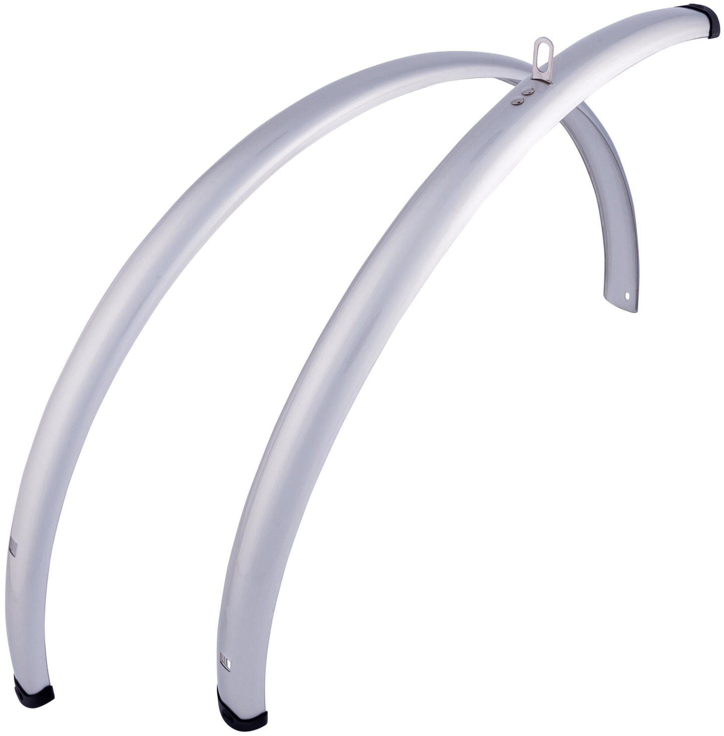 Contec spatbordset splash protect ct fender splash prot. 28 42mm silver shiny