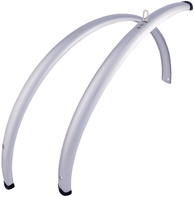 Contec schutzblech-set splash protect ct fender splash prot. 28 42mm silver shiny