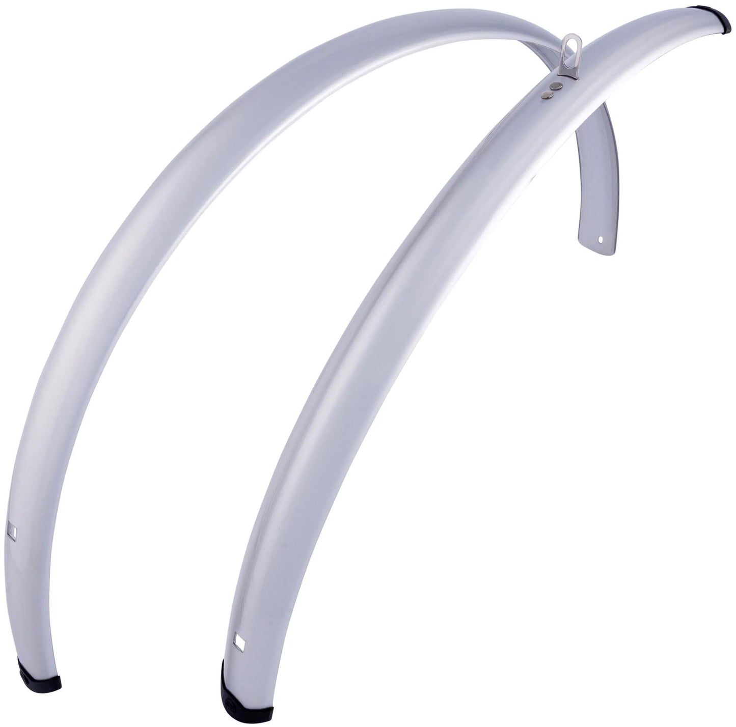 Contec spatbordset splash protect ct fender splash prot. 28 48mm silver shiny