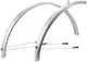 Contec spatbordset splash protect ct fender splash prot. 28 58mm silver shiny