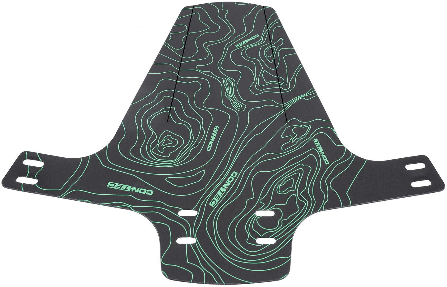 Contec spatbeschermer shield ct splash guard shield lines: black green