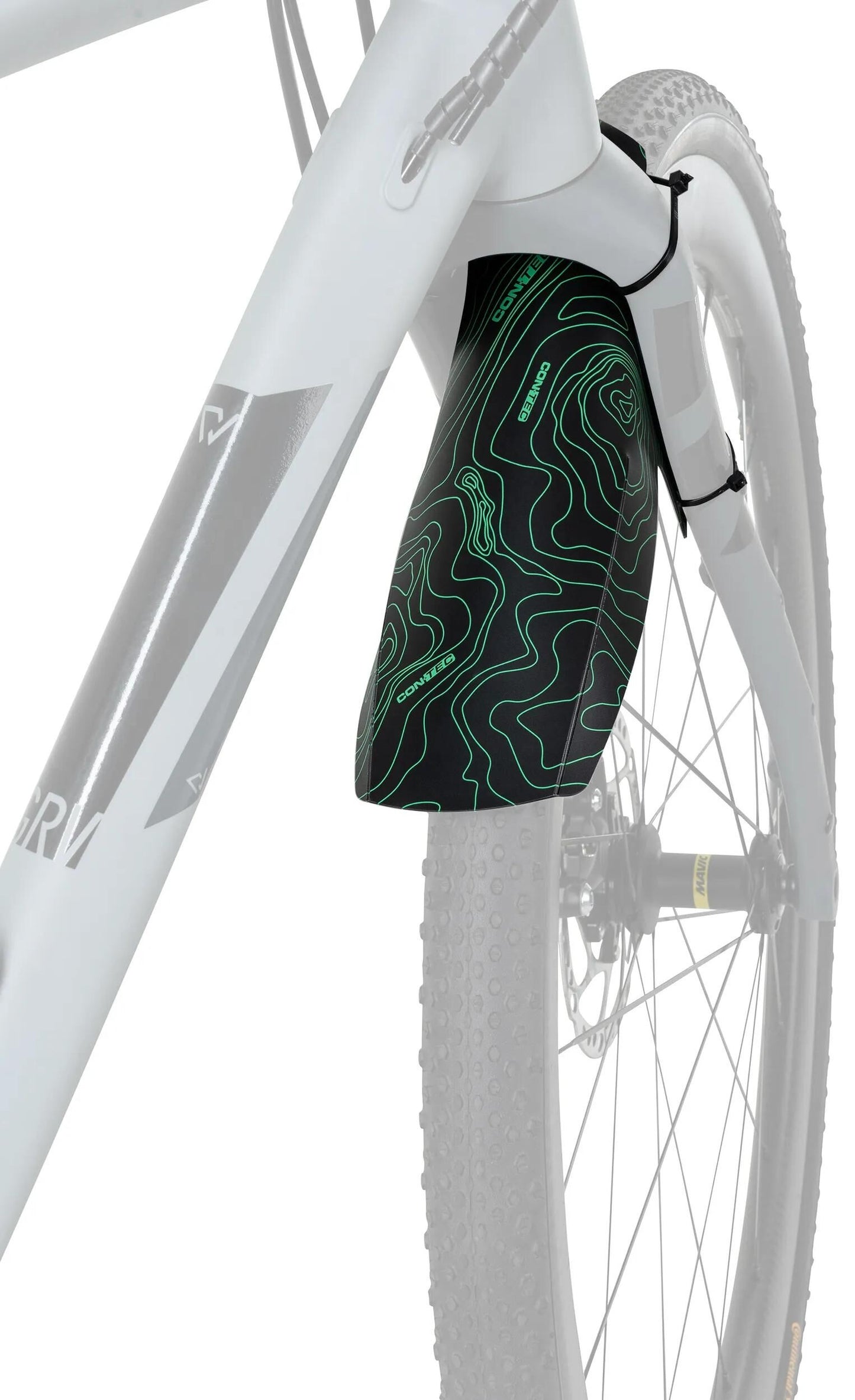 Contec spatbeschermer shield ct splash guard shield lines: black green
