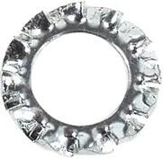 Fix-nippel kartelring serrated washer fix-nip. m6 zinc