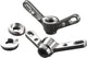 Brave classic vleugelmoer wing nut fr.wheel pair silver