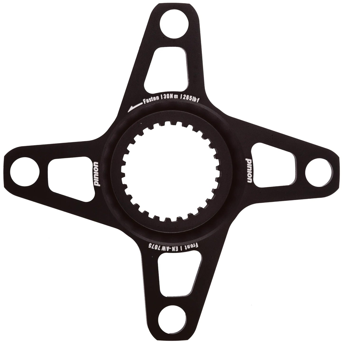 Pinion drijfwerk-unit spider gear alu,black