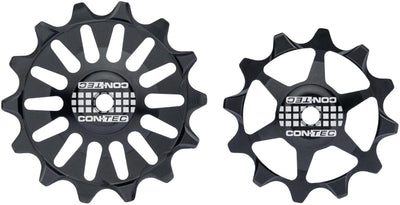 Contec derailleurwielen-set scroller ct pulley set scroller 14 12 teeth