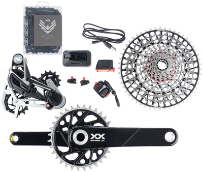 Sram groepset groepset xx eagle axs pm 175 t-type gs-xx-e-d1 vermogensmeter
