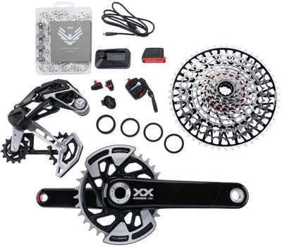 Sram groepset groepset xx eagle axs pm 165 t-type gs-xx-e-d1 vermogensmeter