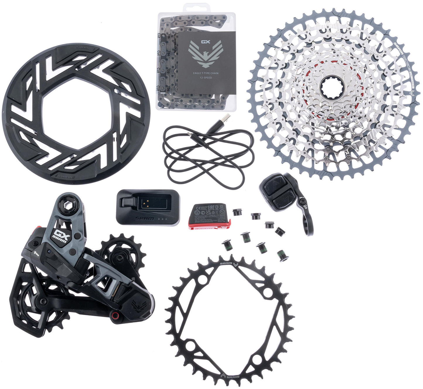 Sram gx eagle transmission axs 1x12-speed e-mtb groupset