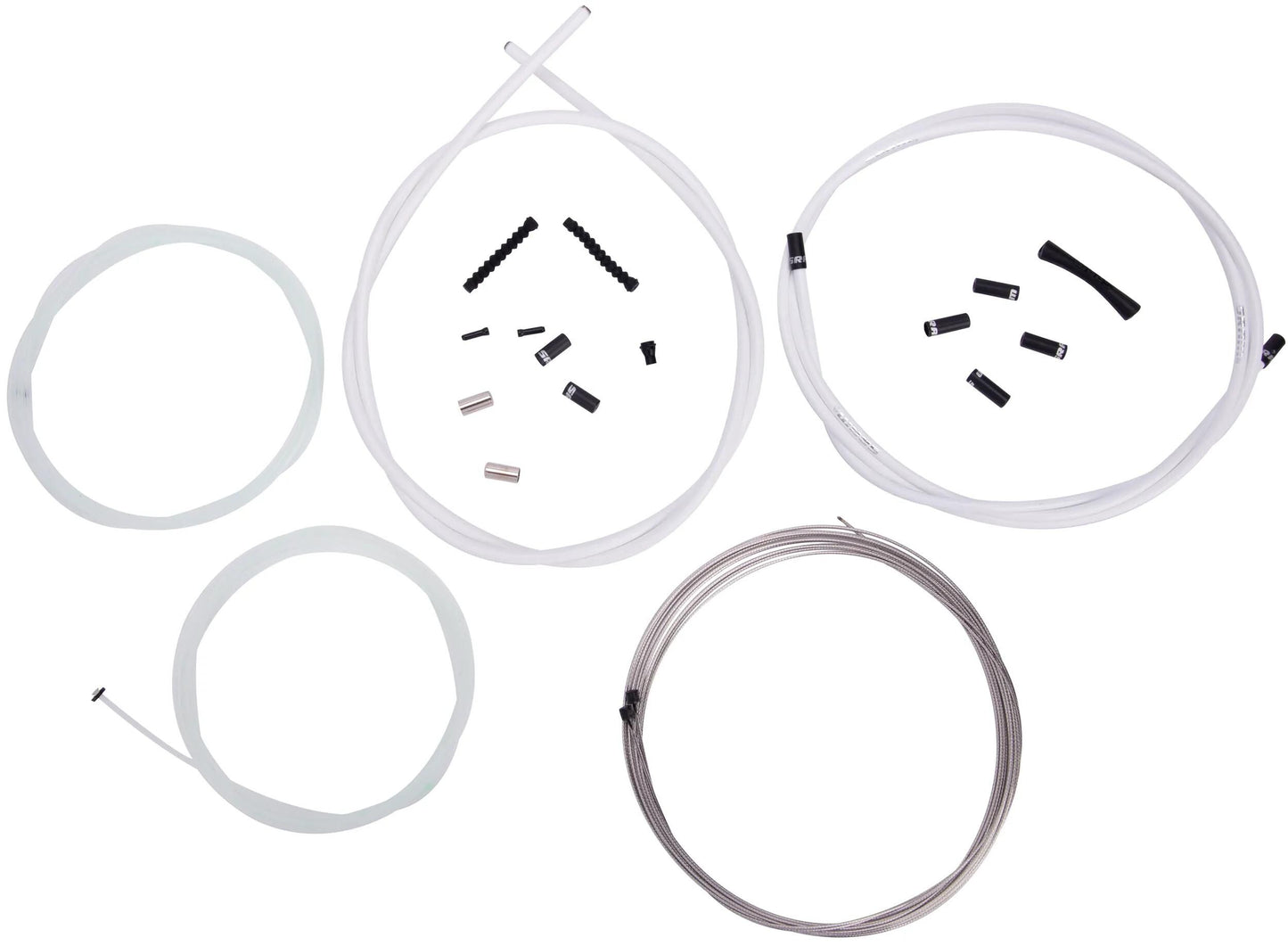 Sram versnellingskabel-set slickwire pro line set slickwire pro 2x2300mm white