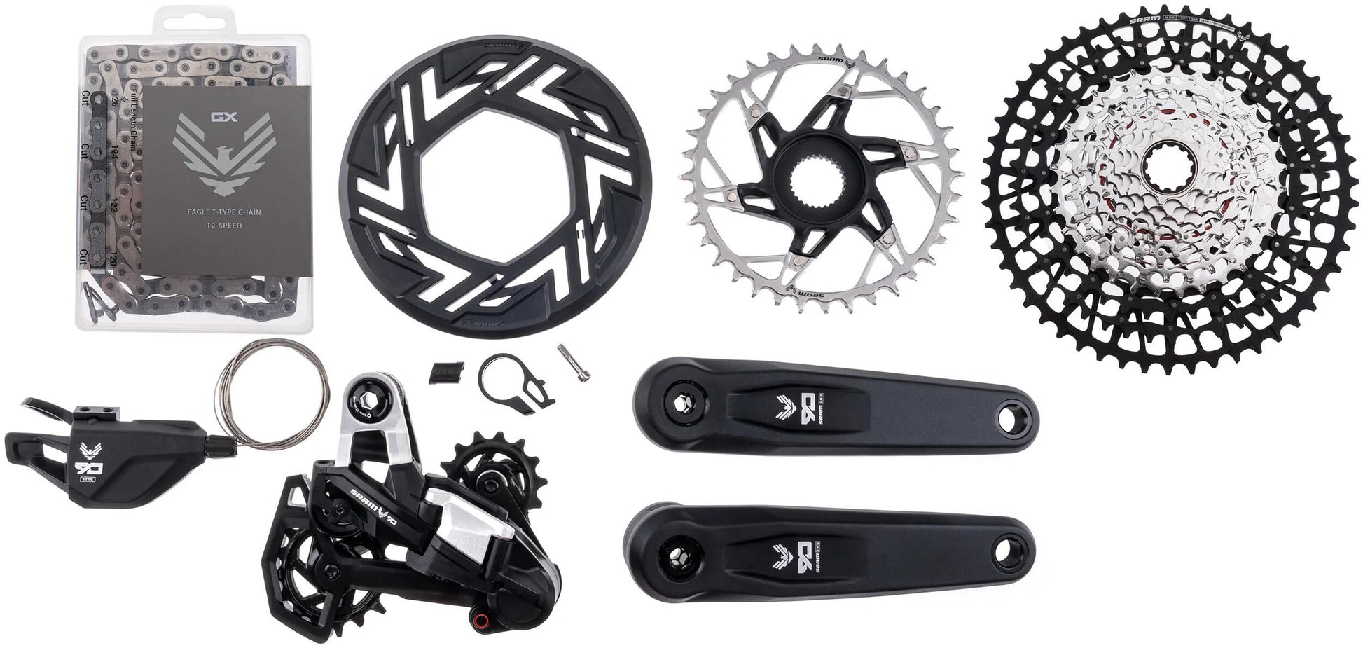 Sram schaltgruppen-set eagle 90 transmission e-bike shifting group set t eagle 90 brose 160 mm