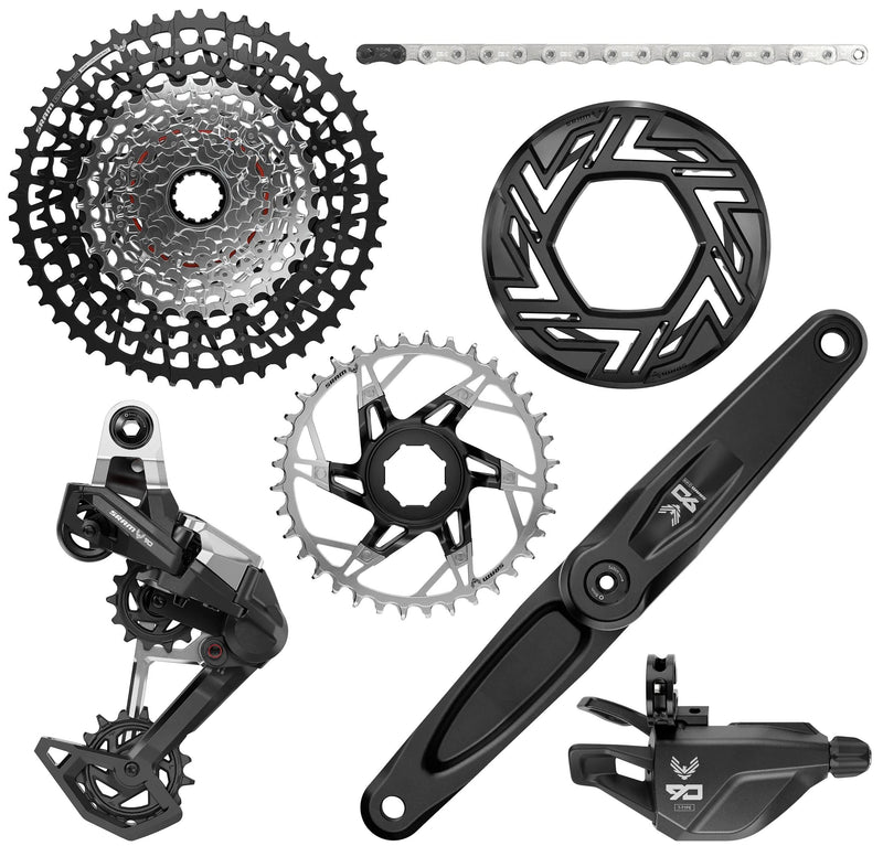 Sram schaltgruppen-set eagle 90 transmission e-bike shifting group set t eagle 90 brose 170 mm