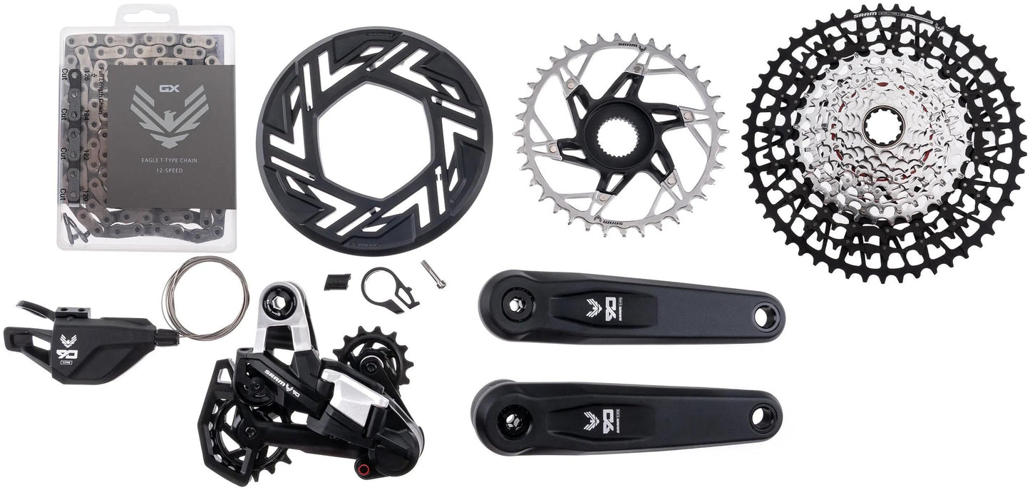 Sram schaltgruppen-set eagle 90 transmission e-bike shifting group set t eagle 90 bosch 160 mm